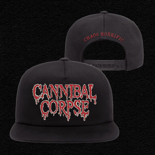 Cannibal Corpse - Chaos Horrific Logo Snapback (Black)