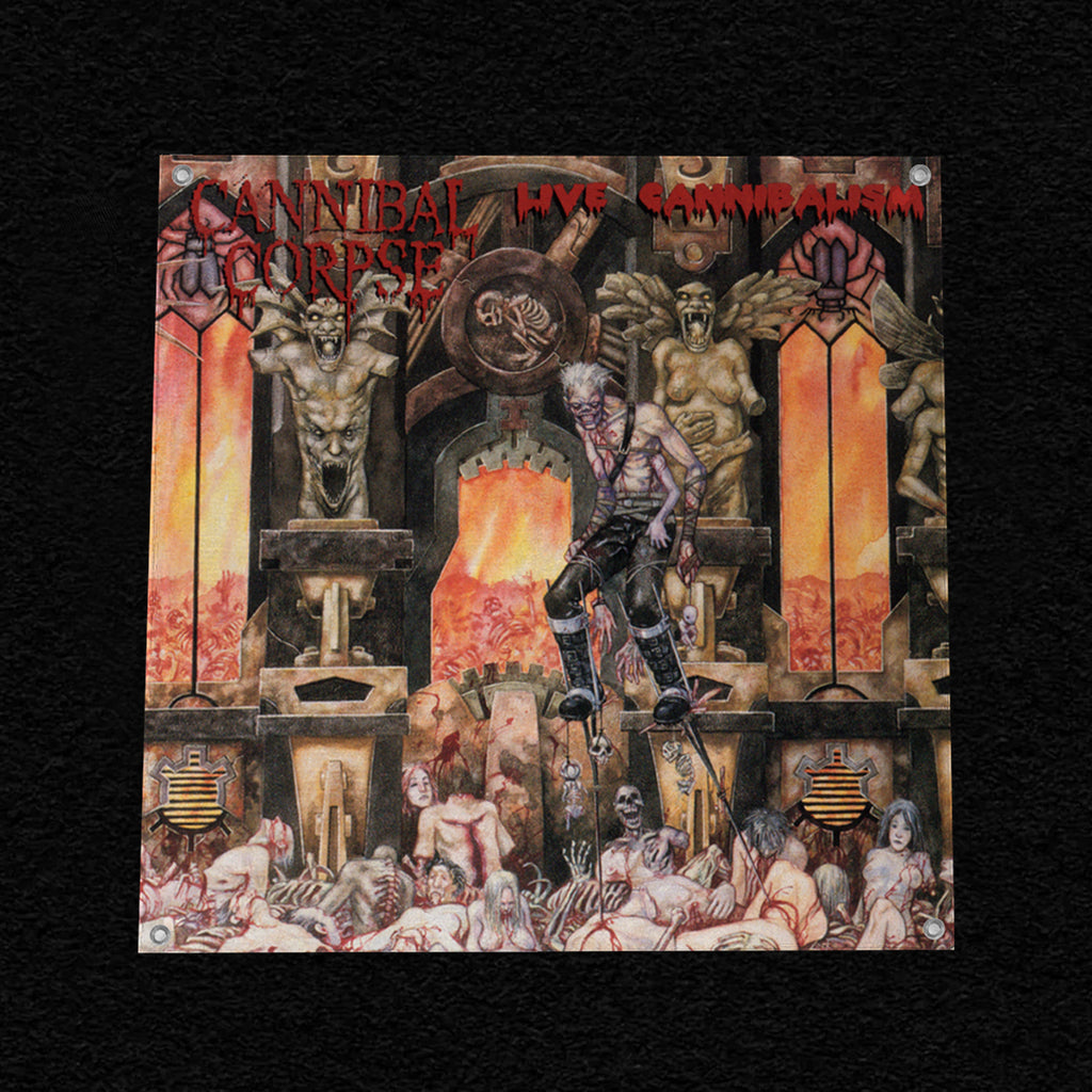Cannibal Corpse - Live Cannibalism Flag
