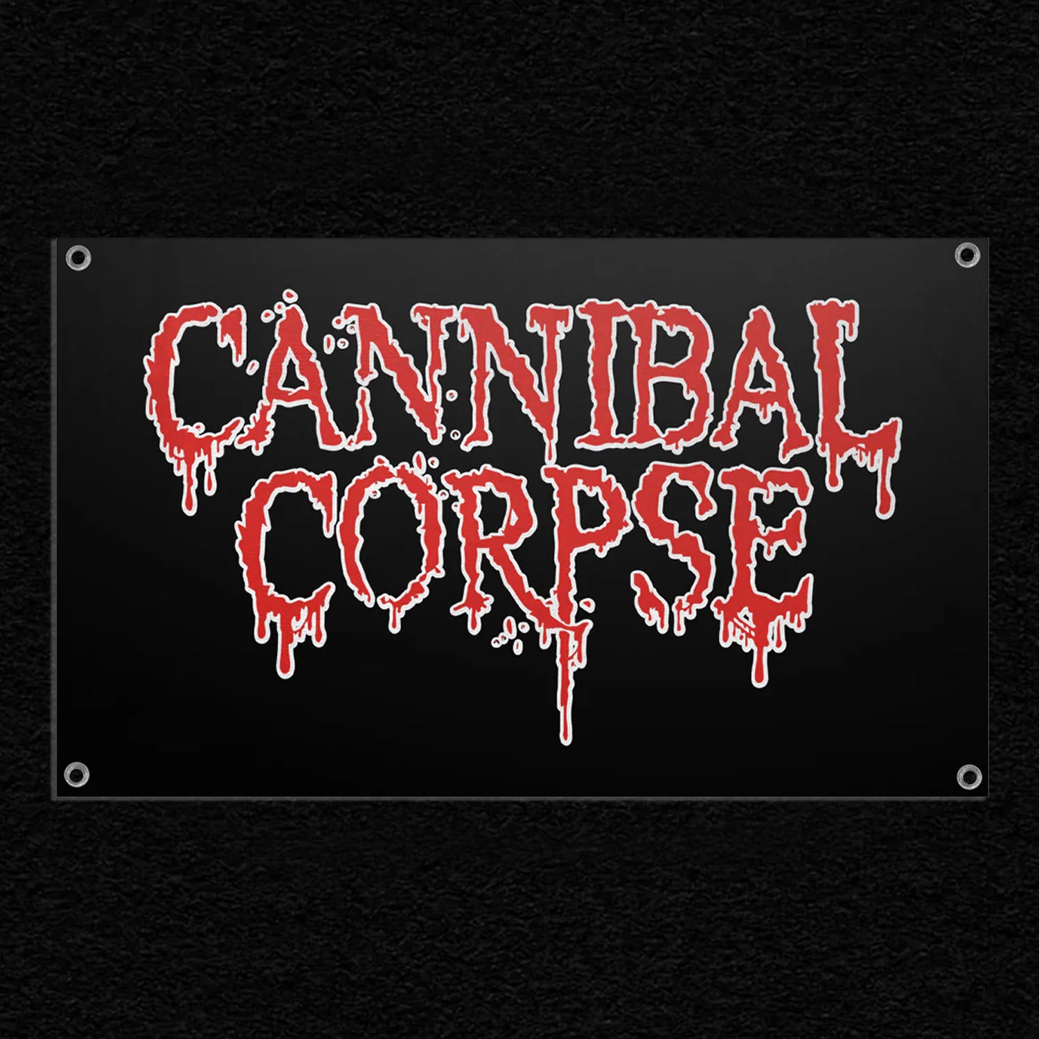 Cannibal Corpse - Logo Wall Flag