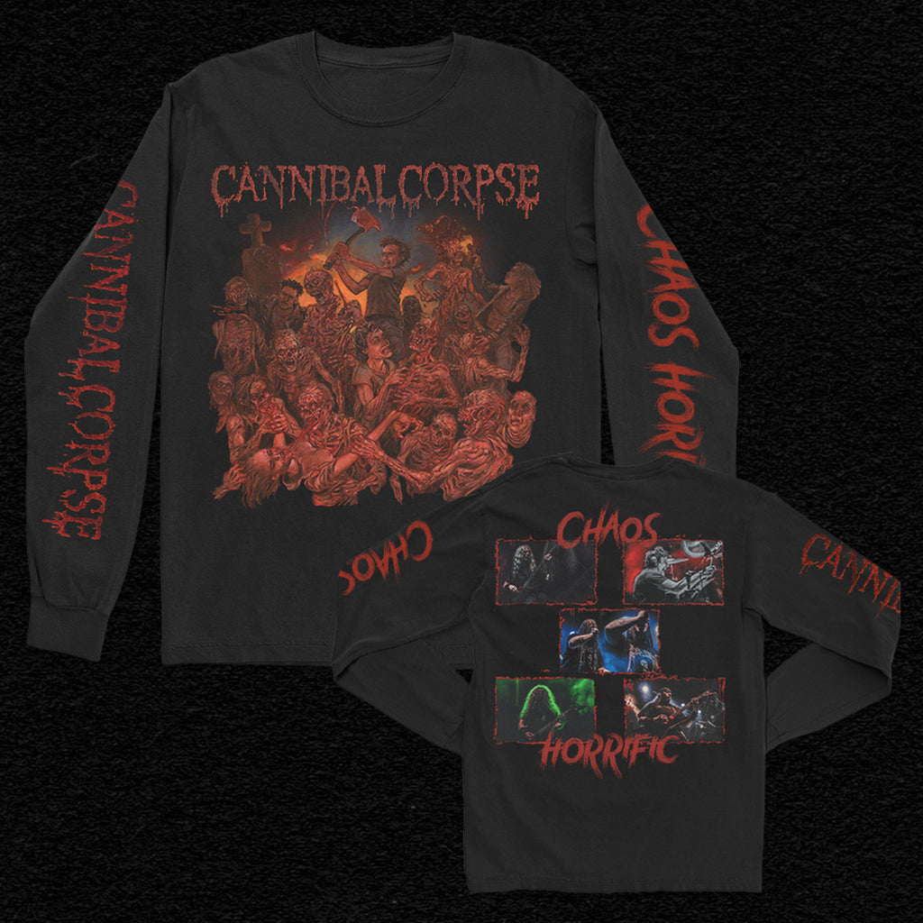 Cannibal Corpse - Chaos Horrific Long Sleeve (Black)