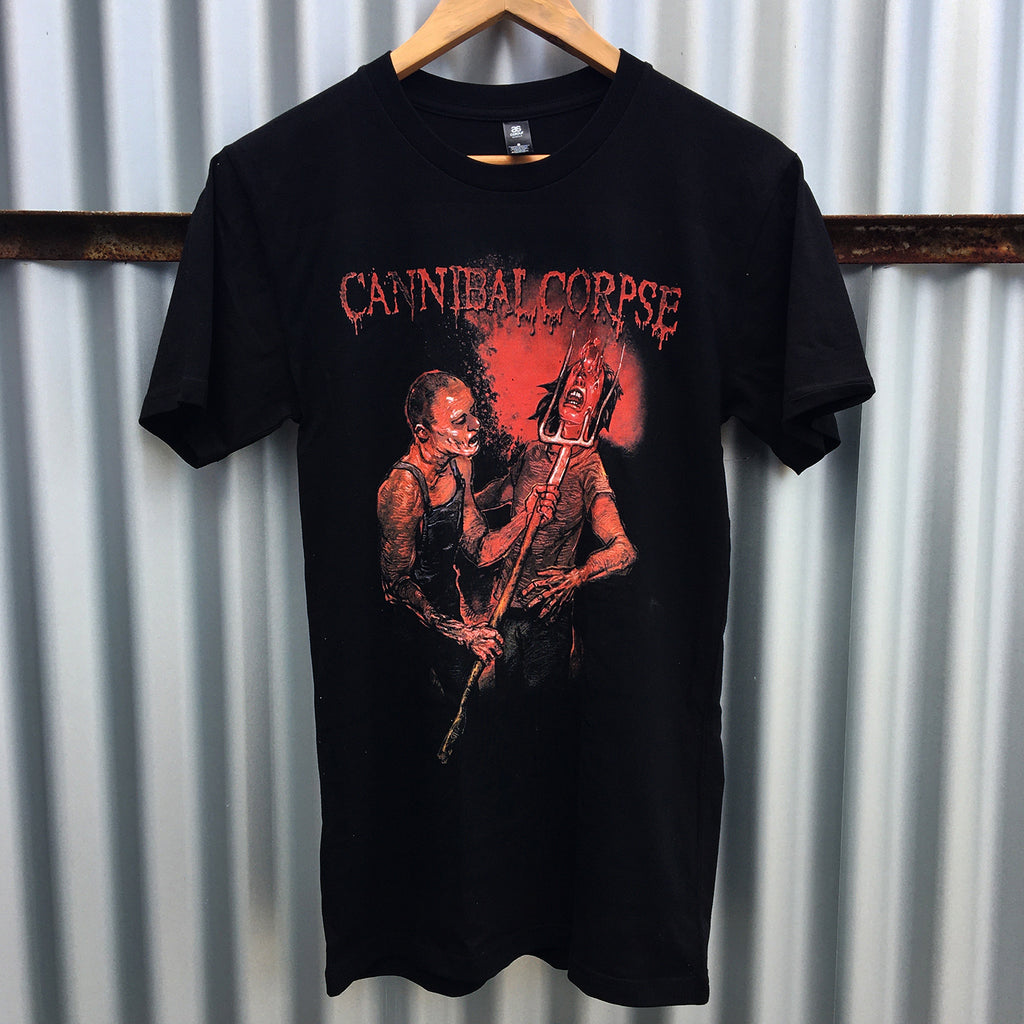 Cannibal Corpse - Pitch Fork Impalement T-Shirt (Black)