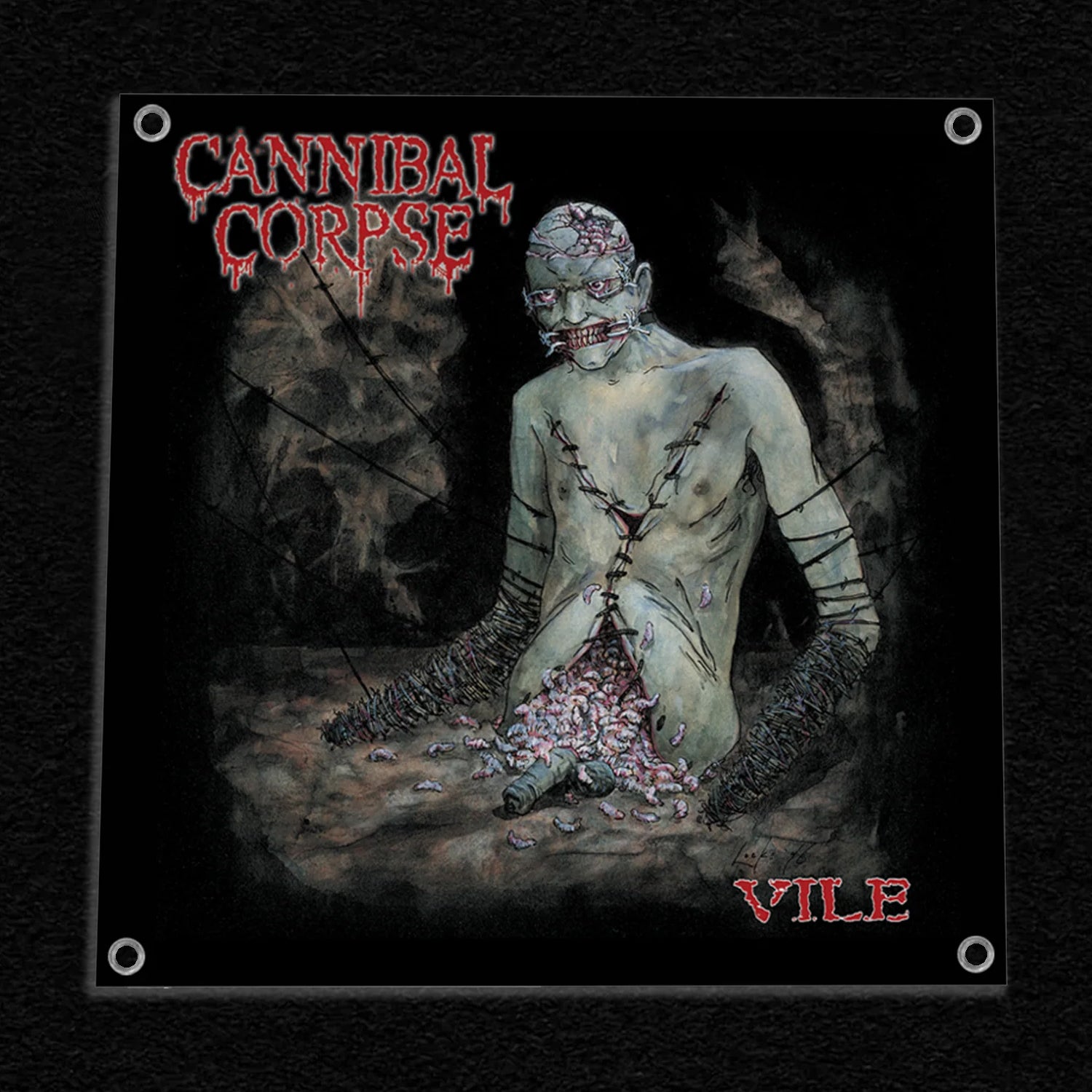 Cannibal Corpse - Vile Wall Flag