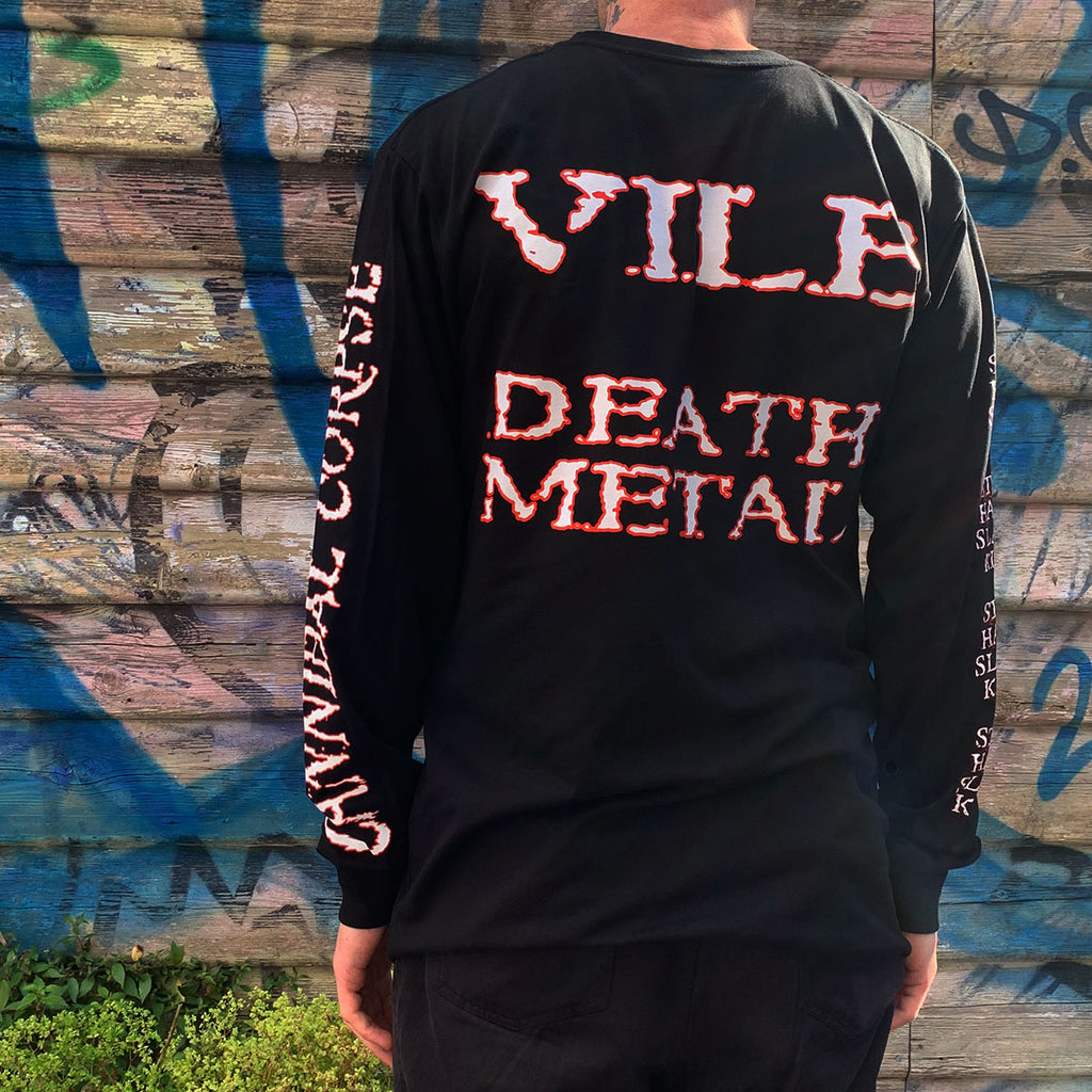 Cannibal Corpse - Vile Cover Long Sleeve (Black)
