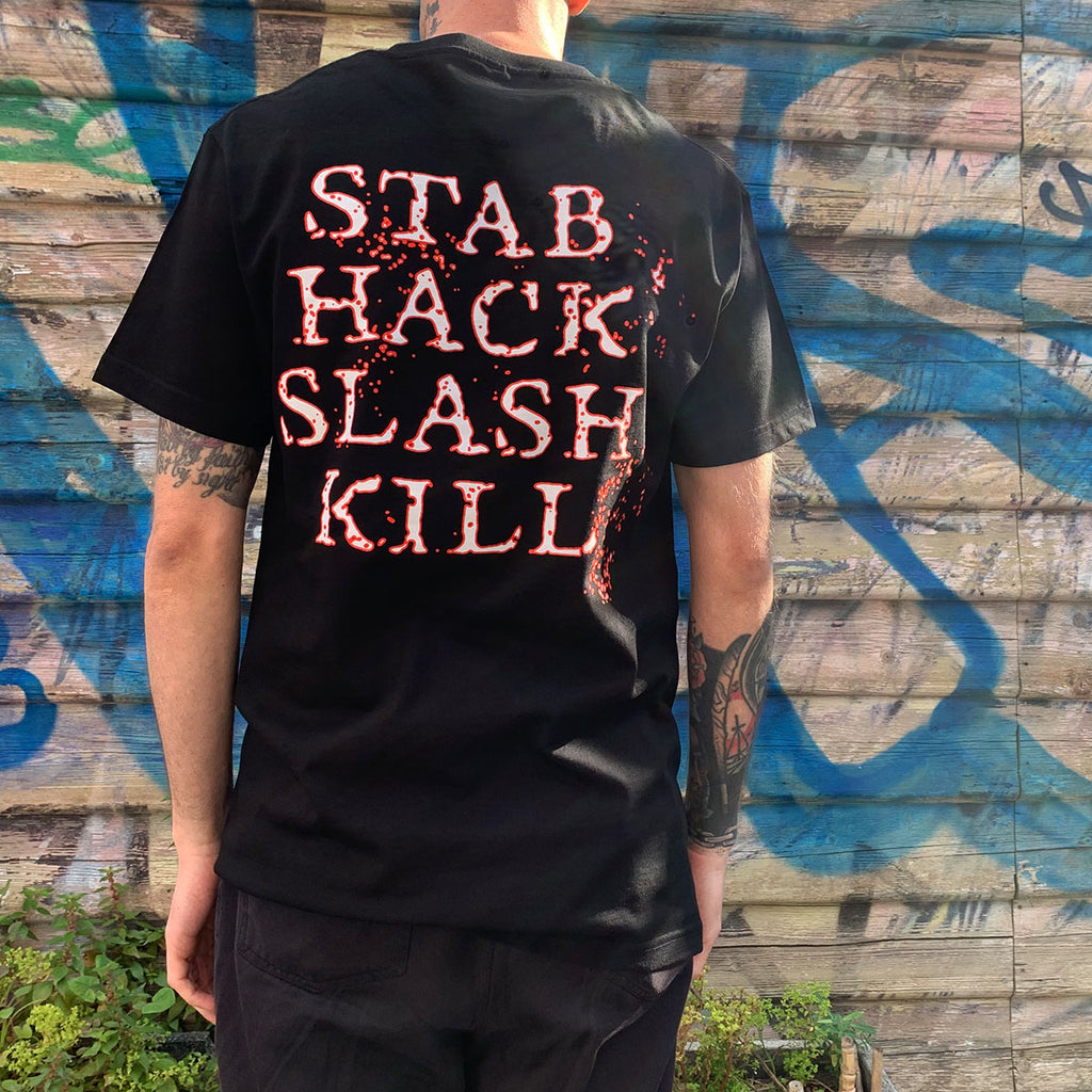 Cannibal Corpse - Stab Hack Slash Kill Vile T-Shirt (Black)