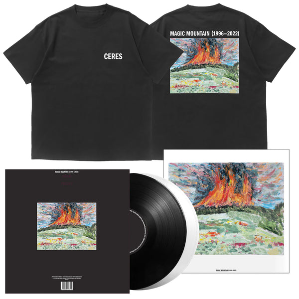 Ceres - MAGIC MOUNTAIN (1996—2022) 2LP (Black/Transparent Vinyl) + T-Shirt + Art Print