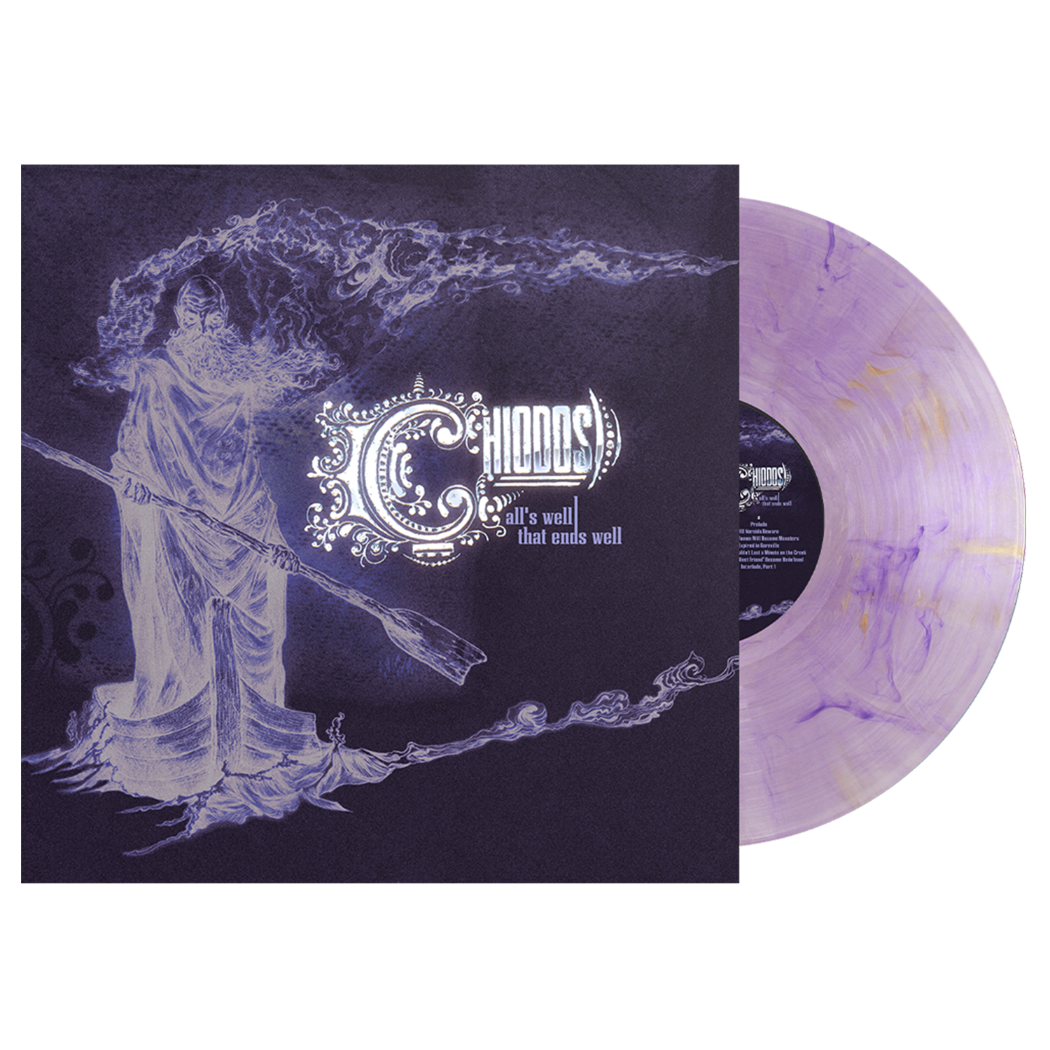Chiodos - All's Well That Ends Well (20th Anniversary) LP (Clear w/ Purple + Gold Marble Vinyl)