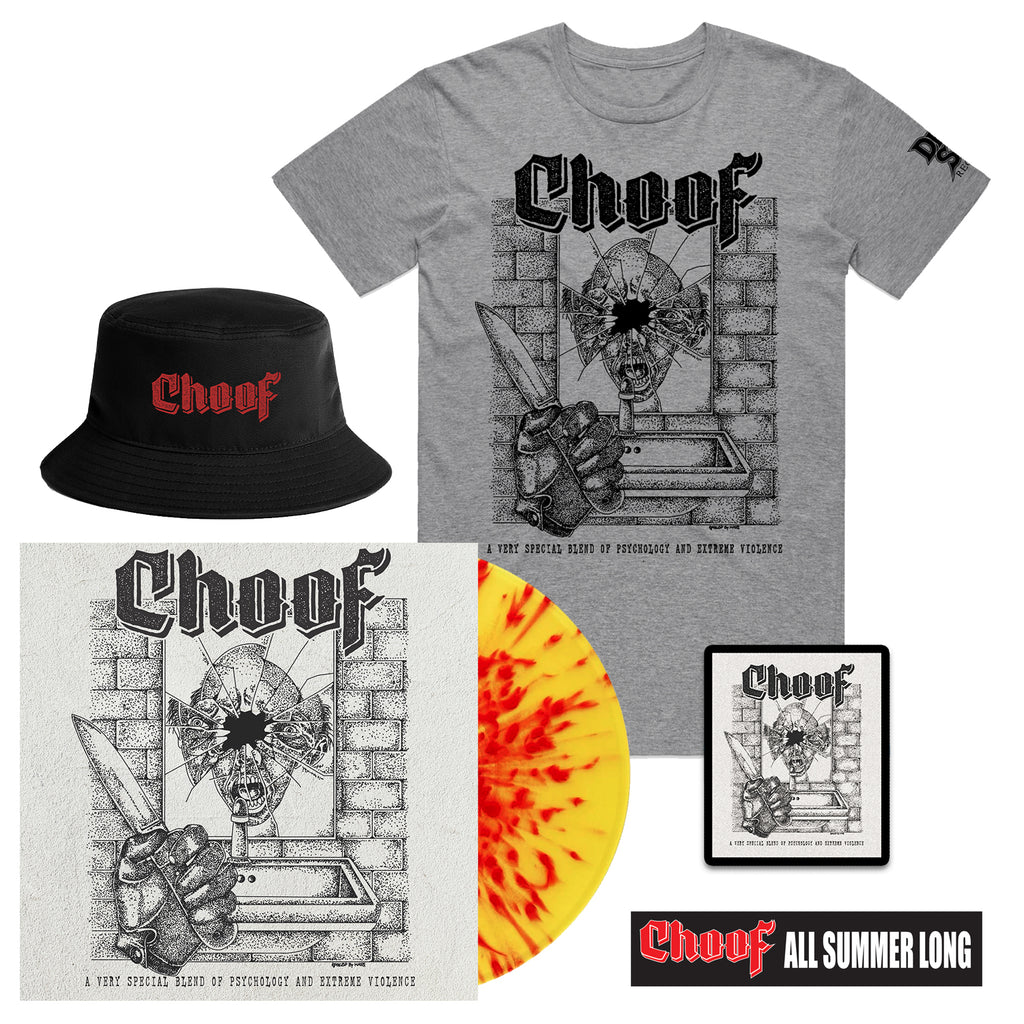 Choof - A Very Special Blend of Psychology and Extreme Violence LP Bundle - Blood + Pus Vinyl