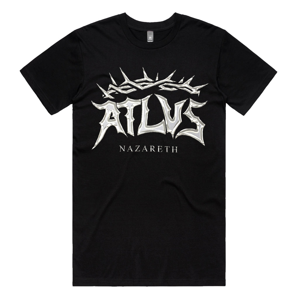 ATLVS - Chrome Logo T-Shirt (Black)