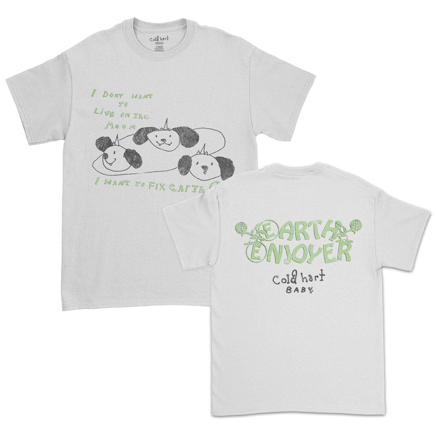 Cold Hart - Earth Enjoyer Tee (White)
