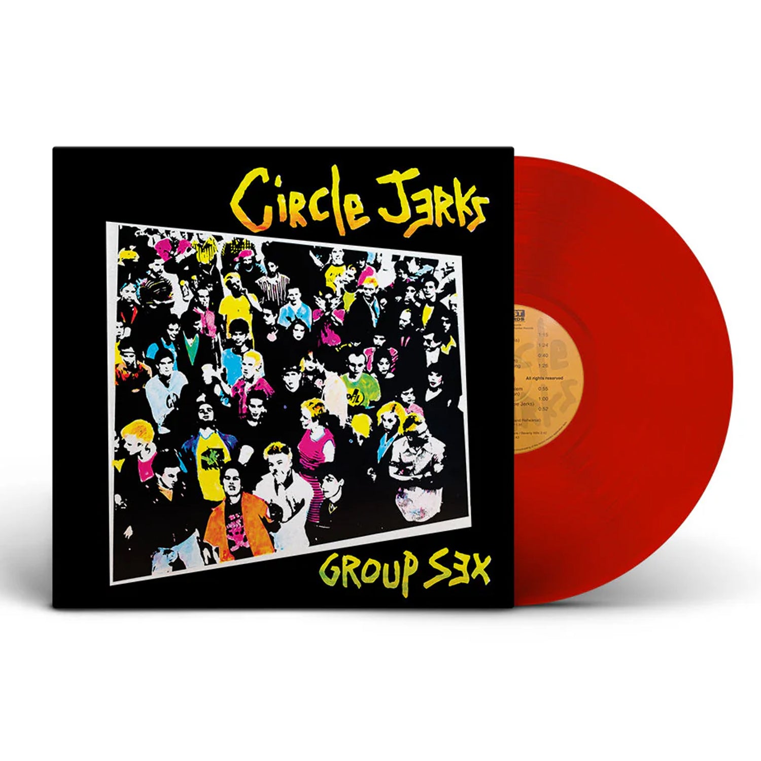 Circle Jerks - Group Sex Reissue 40th Anniversary Edition LP (Red Vinyl)