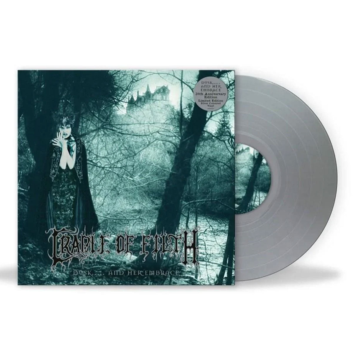 Cradle Of Filth - Dusk.....And Her Embrace (30th Anniversary Metallic Grey Vinyl)