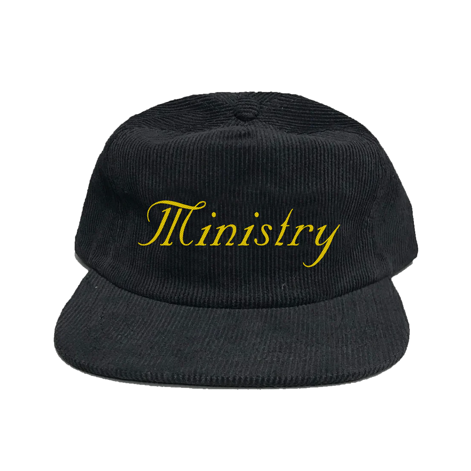 Ministry - Script Corduroy Hat (Black)