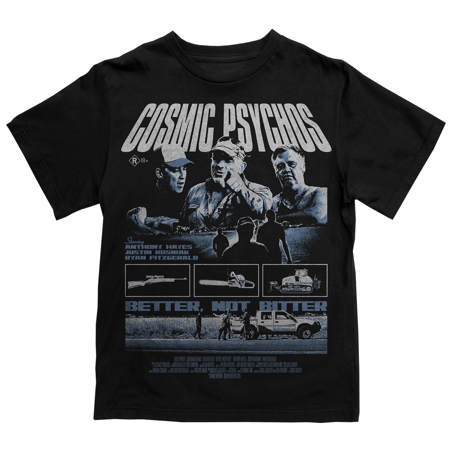 Cosmic Psychos - Better Not Bitter T-Shirt (Black)