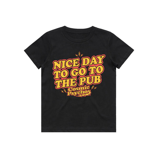 Cosmic Psychos - Nice Day Kids T-Shirt (Black)