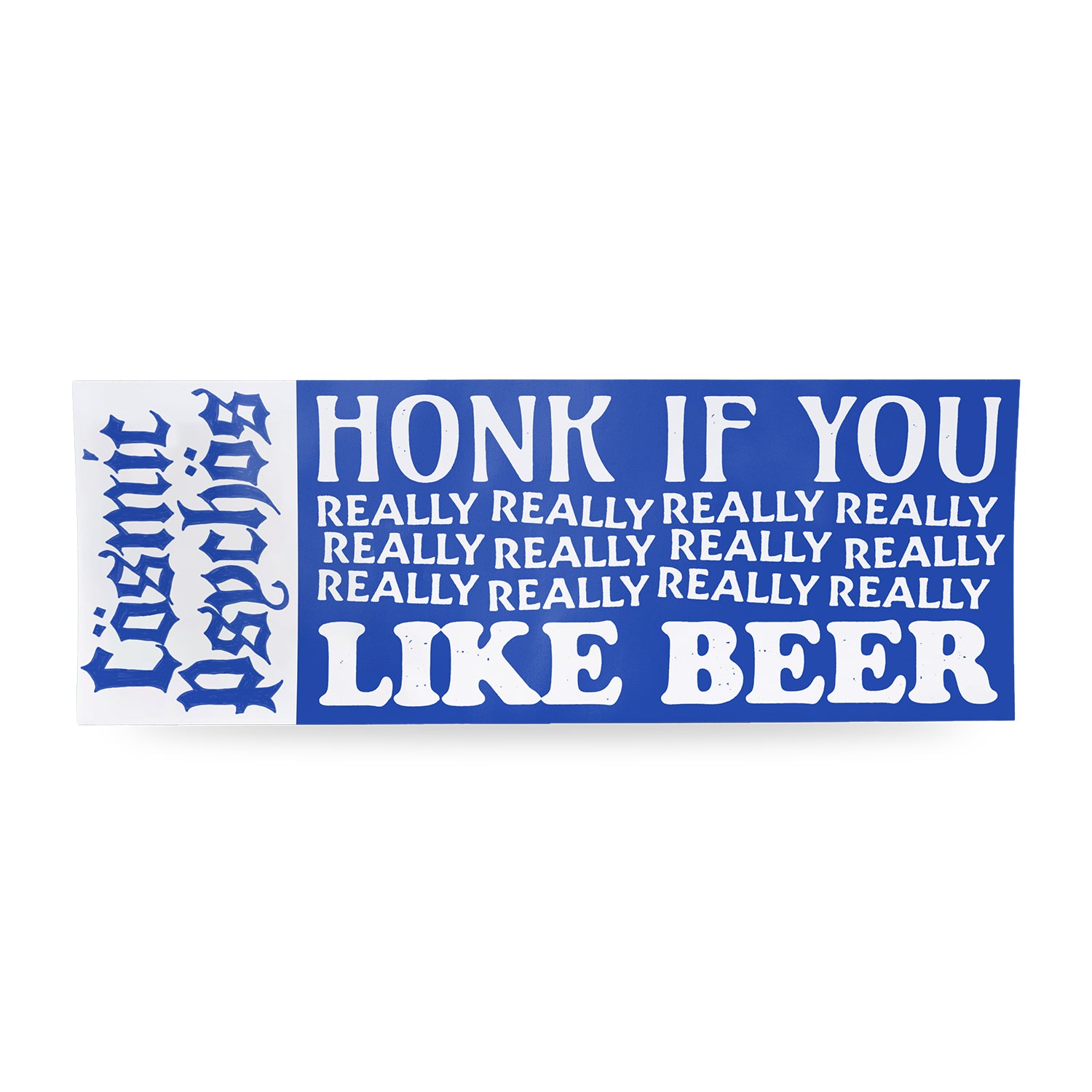 Cosmic Psychos - I Really Like Beer Bumper Sticker