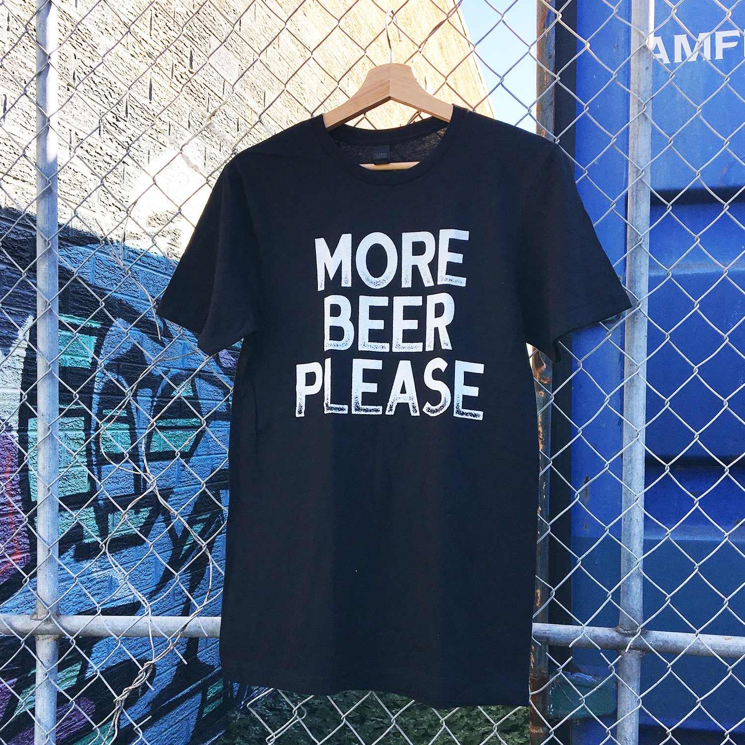 Cosmic Psychos - More Beer Please T-Shirt (Black)