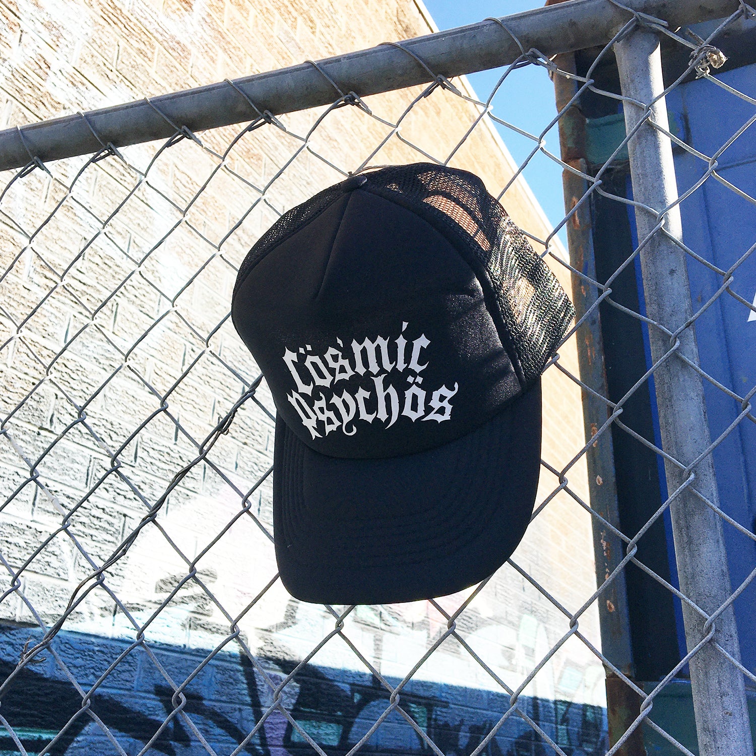 Cosmic Psychos - Text Logo Trucker Hat