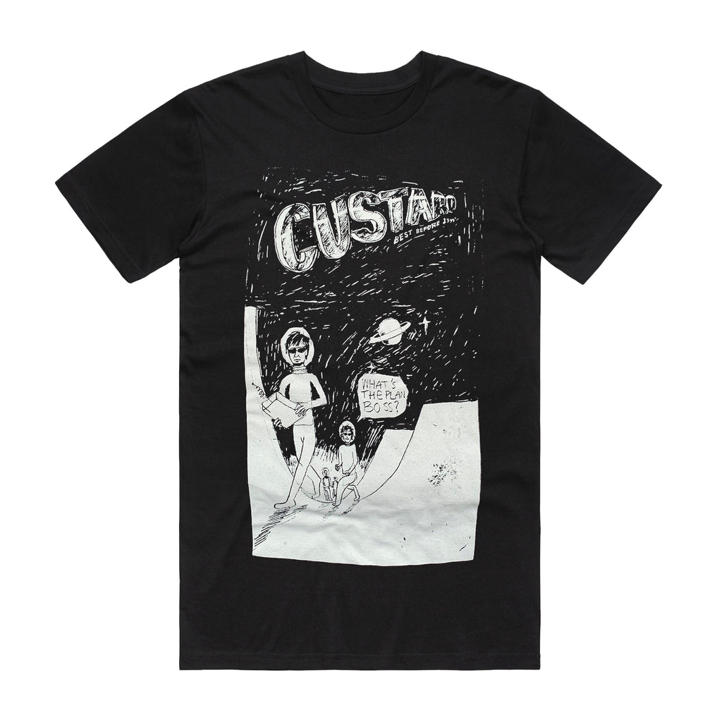 Custard - Space Tee (Black)