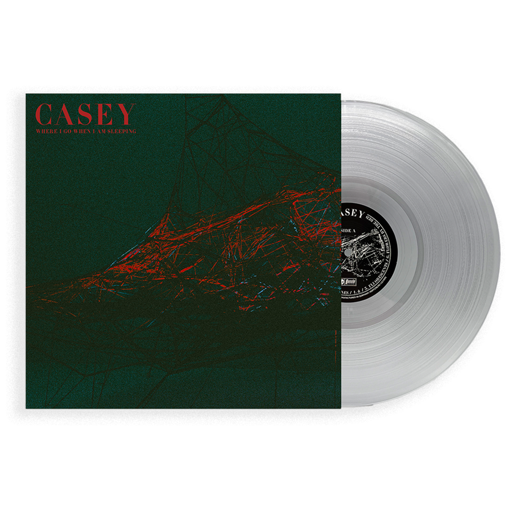 Casey - Where I Go When I Am Sleeping LP (Crystal Clear Vinyl)