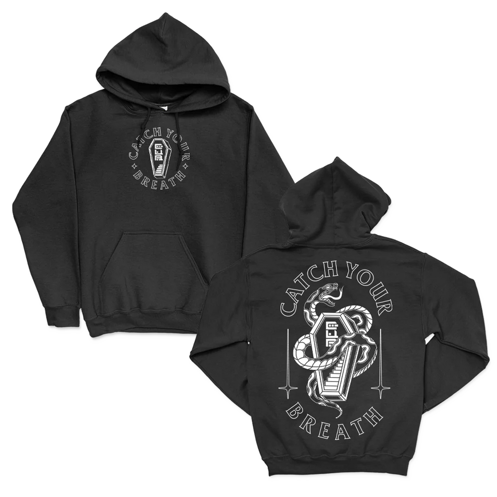Catch Your Breath - Coffin Snake Pullover Hoodie (Black)