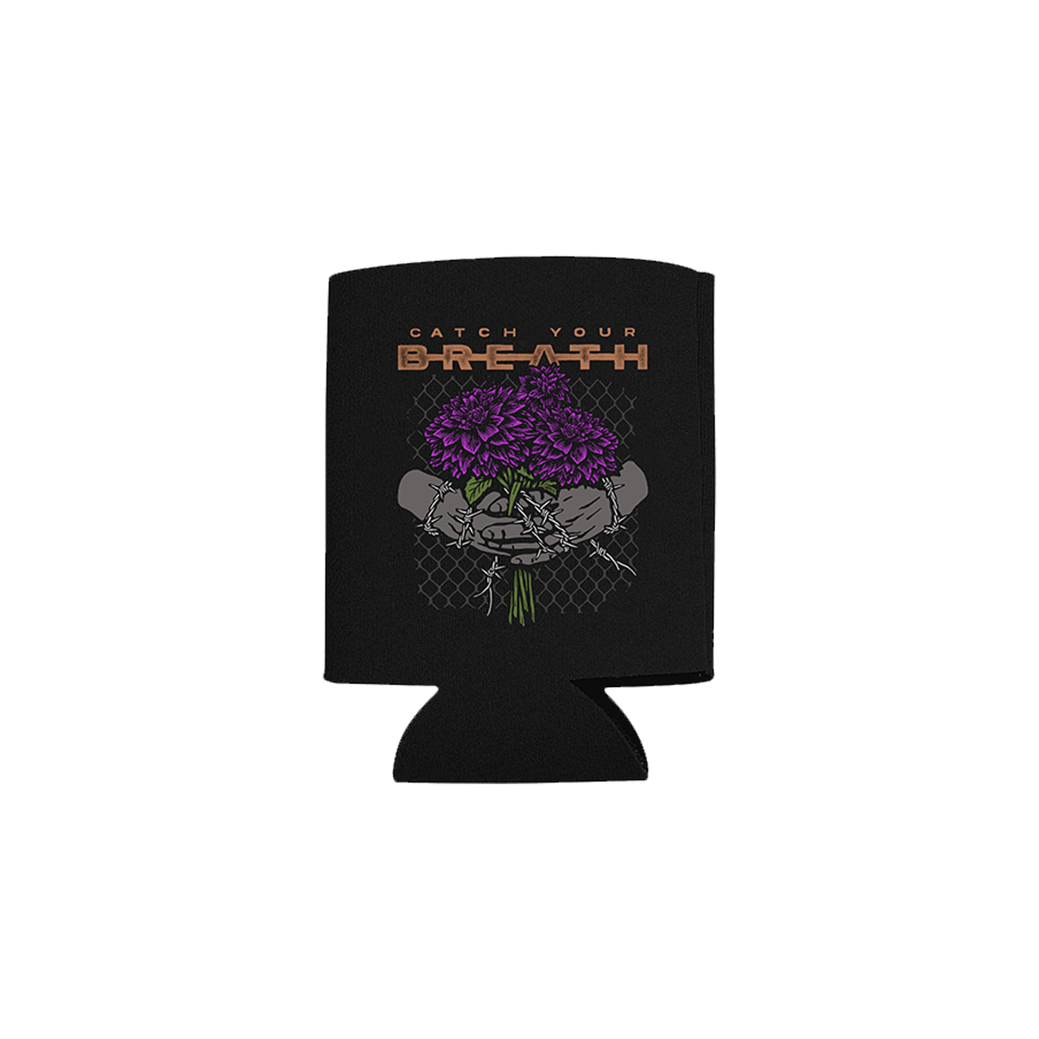 Catch Your Breath - Flowers Stubby Holder