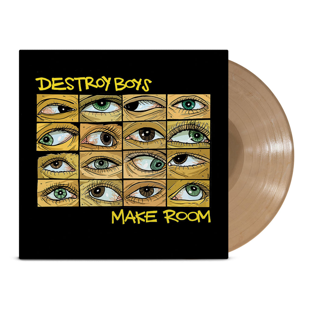 Destroy Boys - Make Room LP (Opaque Sandstone Mix Vinyl)