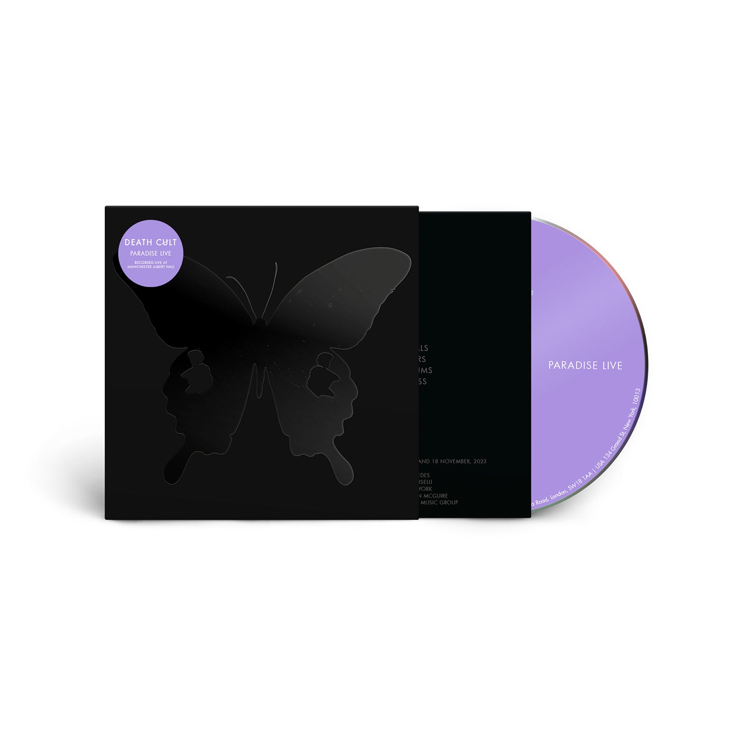 Death Cult - Paradise Live CD