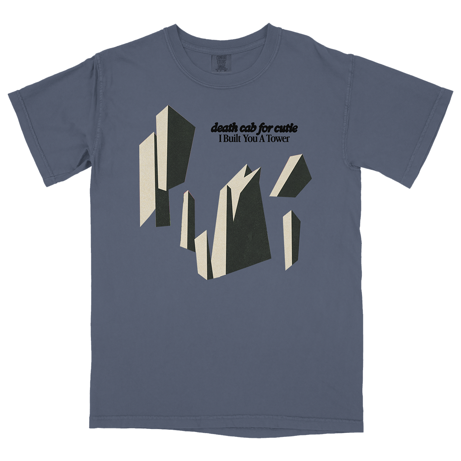 Death Cab for Cutie - I Built You A Tower T-Shirt (Blue)