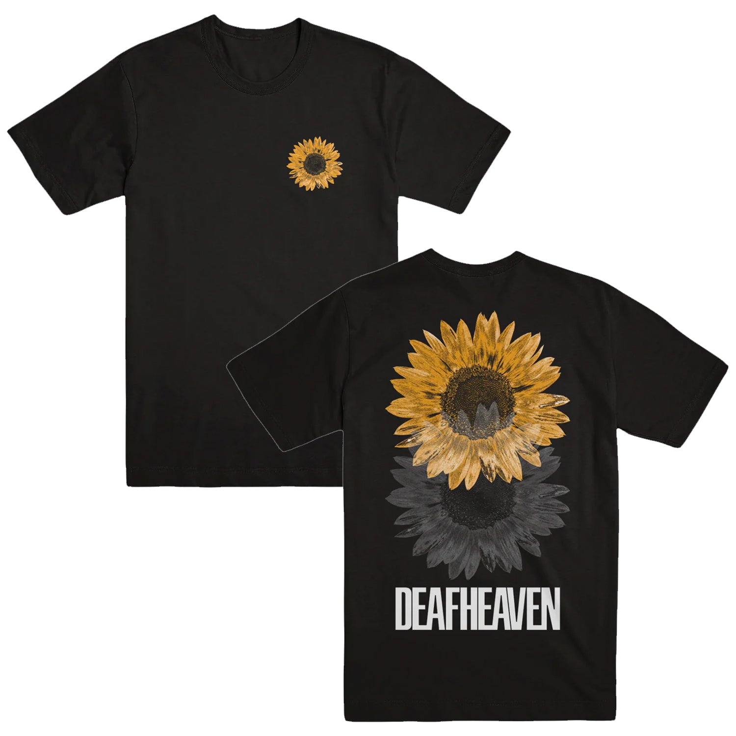 Sun Flower T-Shirt (Black) – Artist First