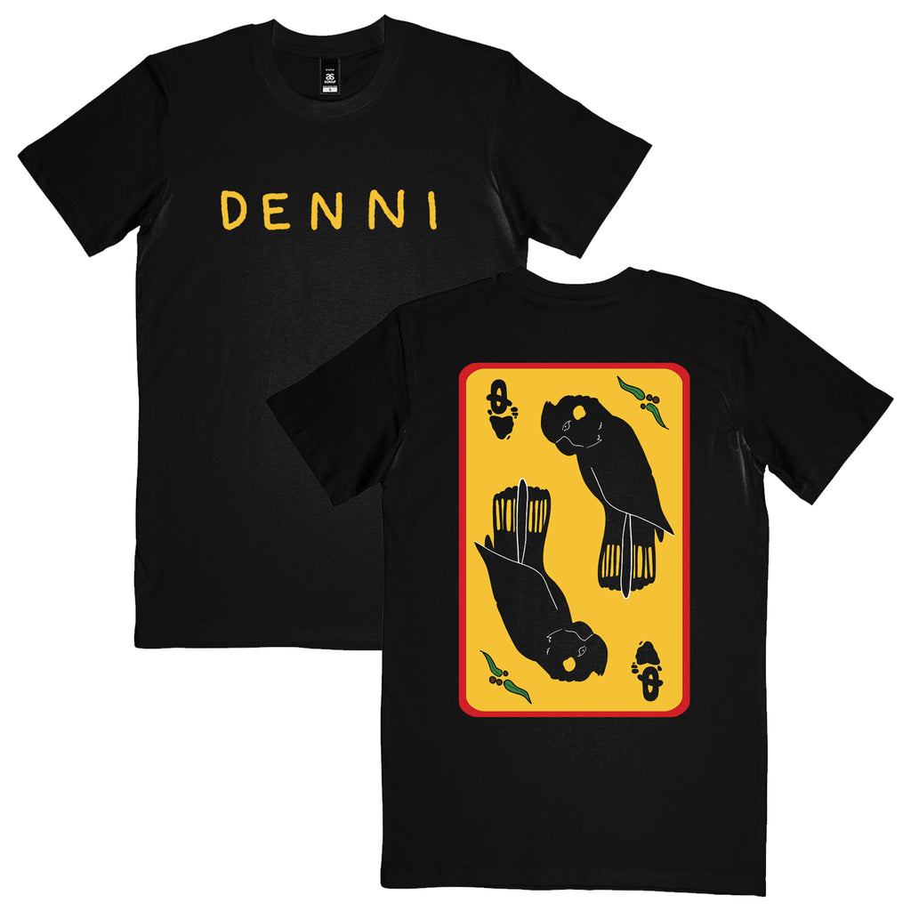 Denni - Queen Cockatoo T-Shirt (Black)