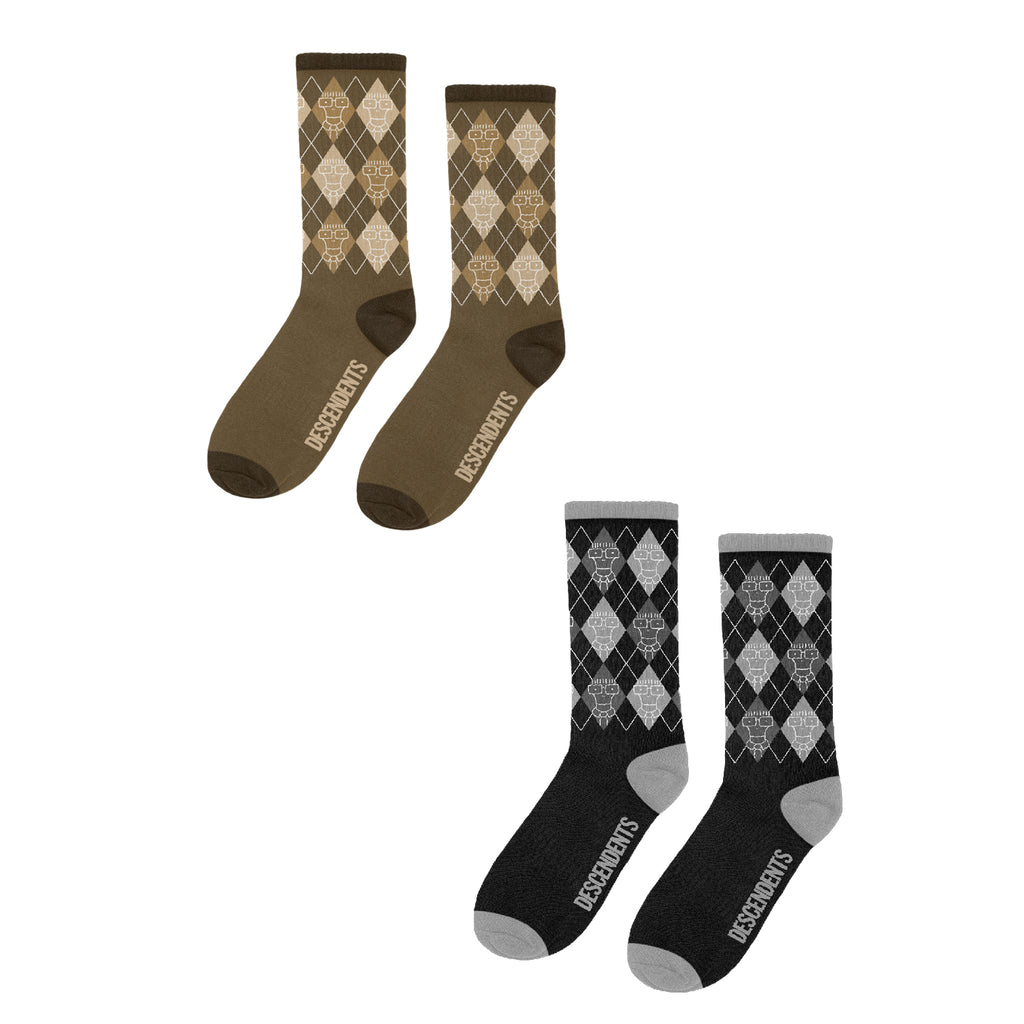 Descendents - When I Get Old Argyle Socks Bundle