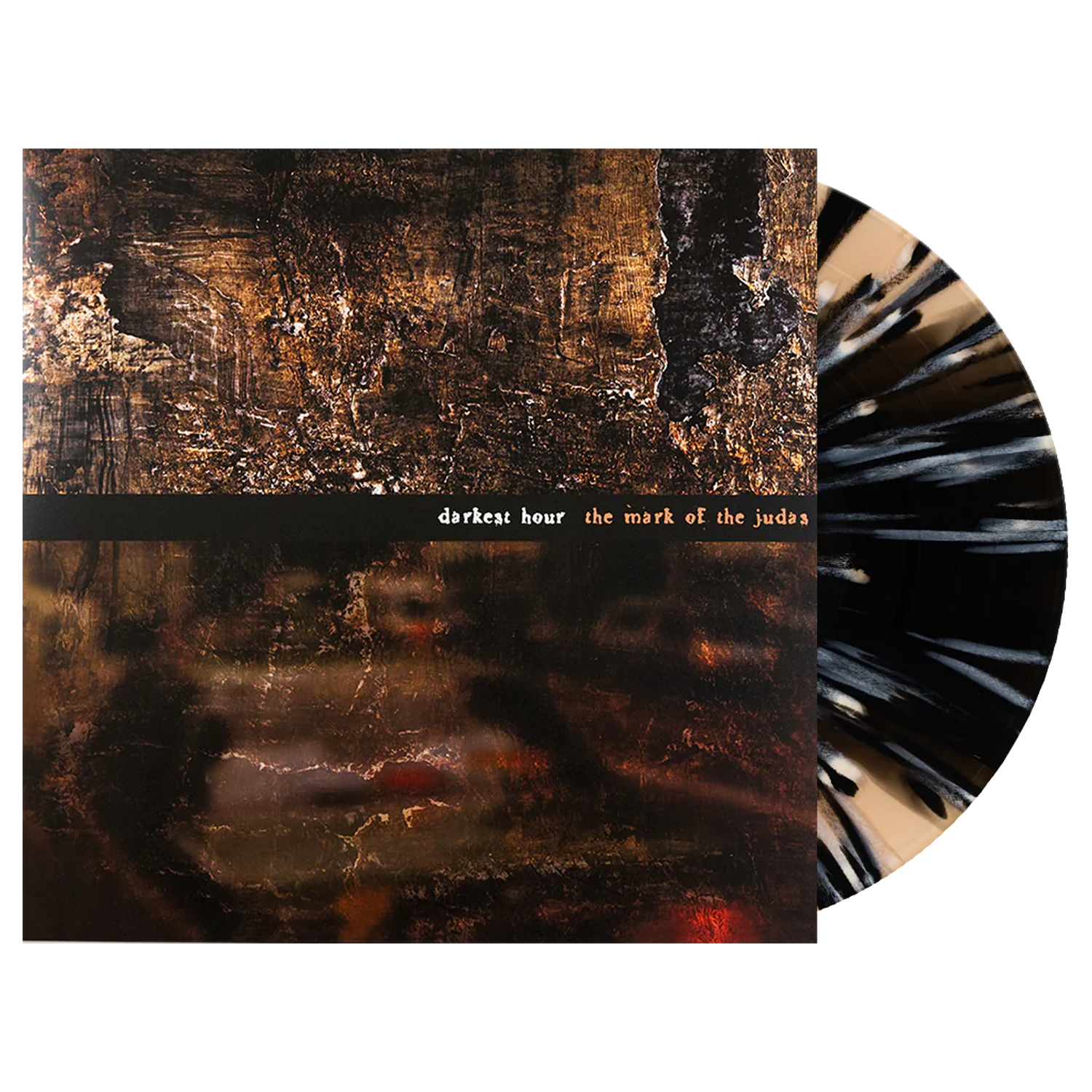 Darkest Hour - The Mark Of The Judas LP (Trans. Beer / Black Ice / Trans. Beer Striped w/ Black Vinyl)