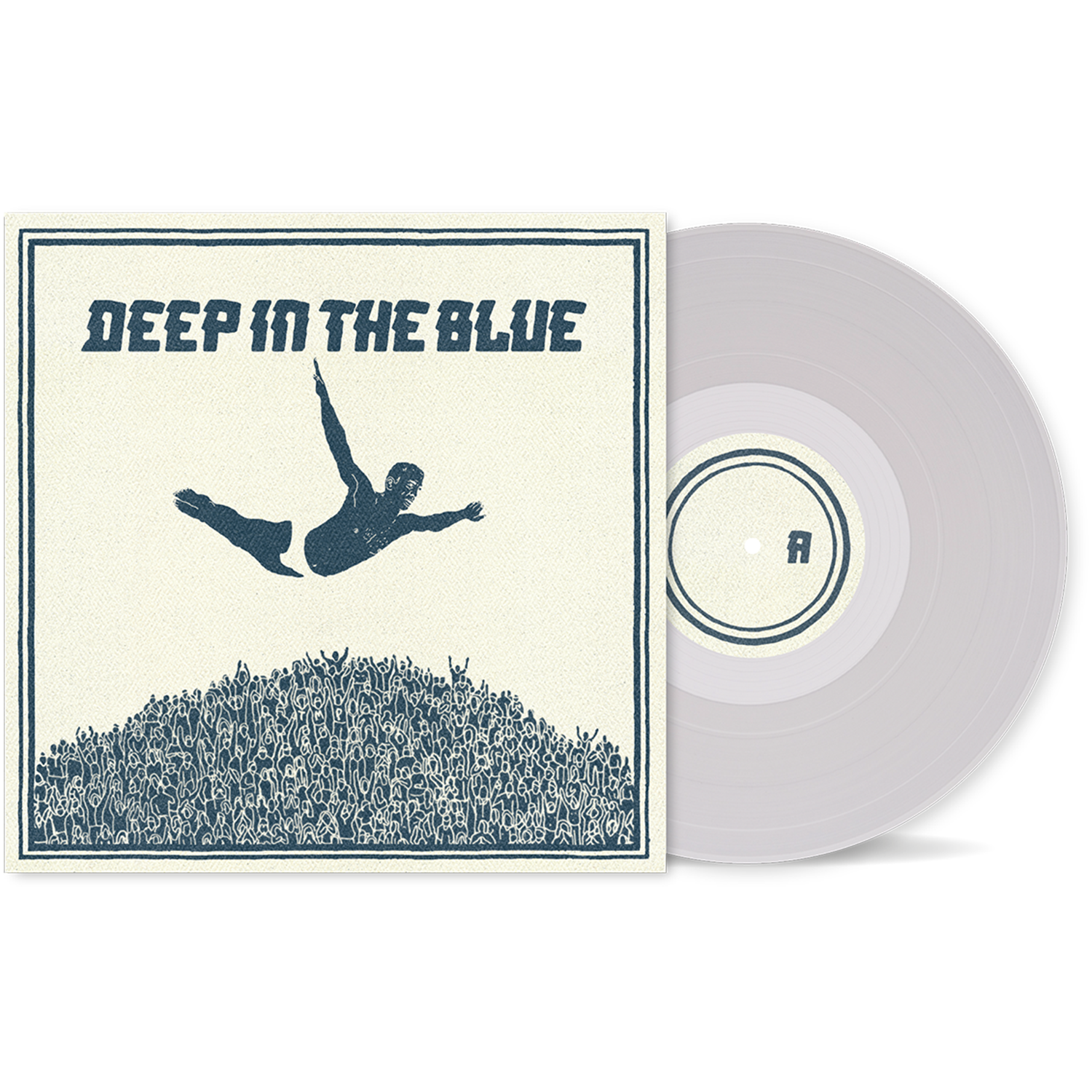 Tiny Moving Parts - Deep In The Blue LP (Milky Clear Vinyl)
