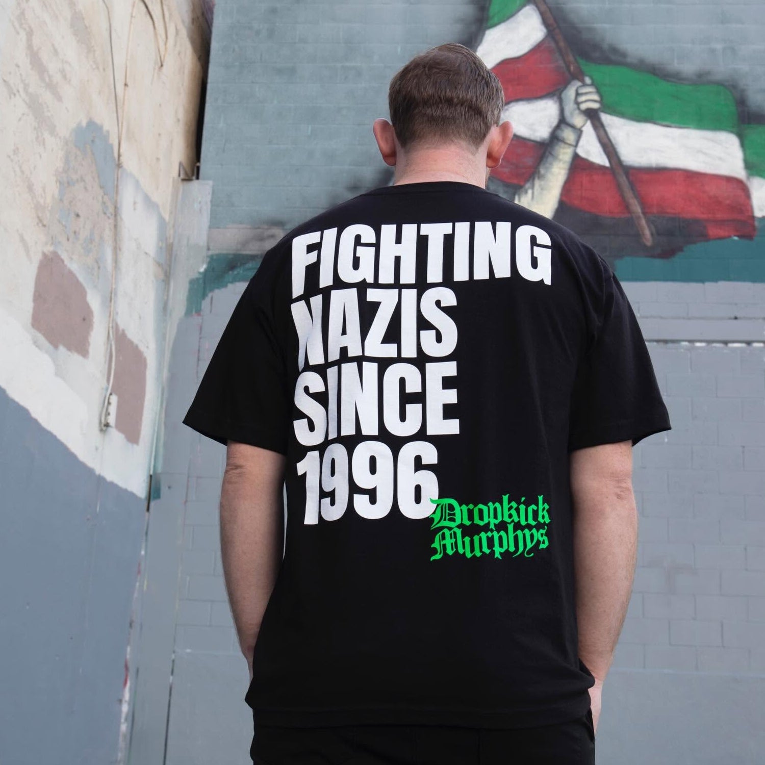 Dropkick Murphys - Fighting Nazis Since 96 T-Shirt (Black)