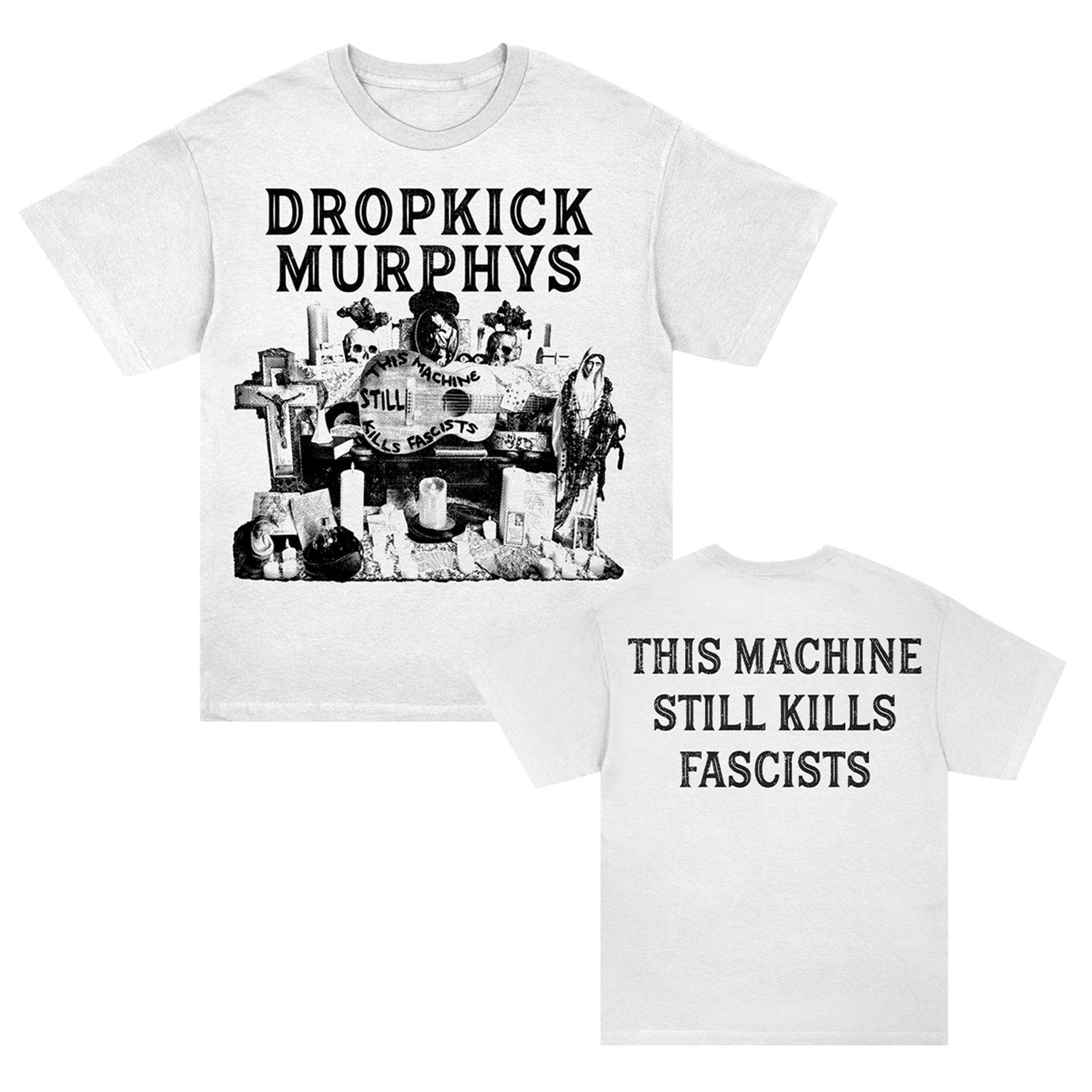 Dropkick Murphys - TMSKF Cover REDUX 2025 T-Shirt (White)