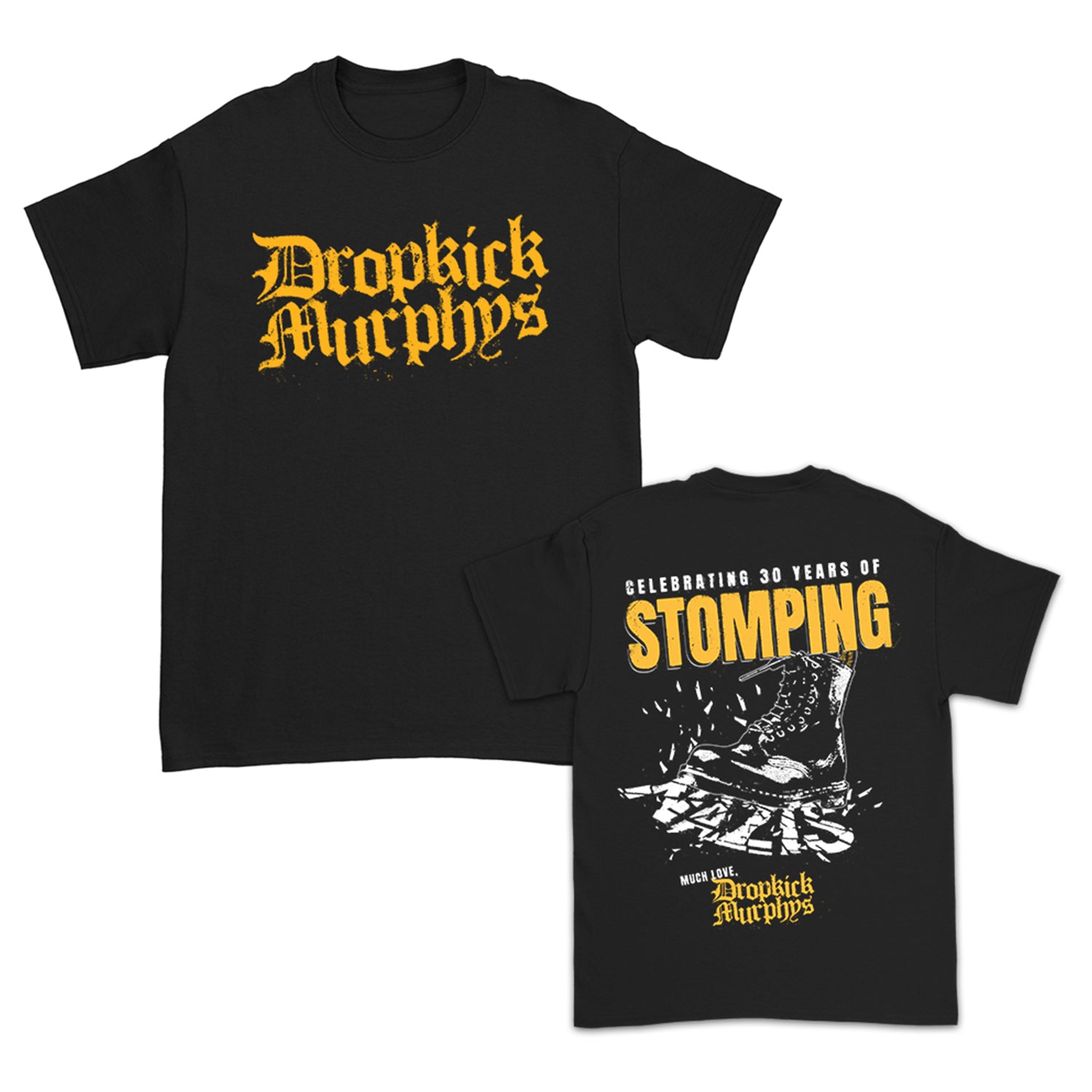 Dropkick Murphys - Stomping T-Shirt (Black)
