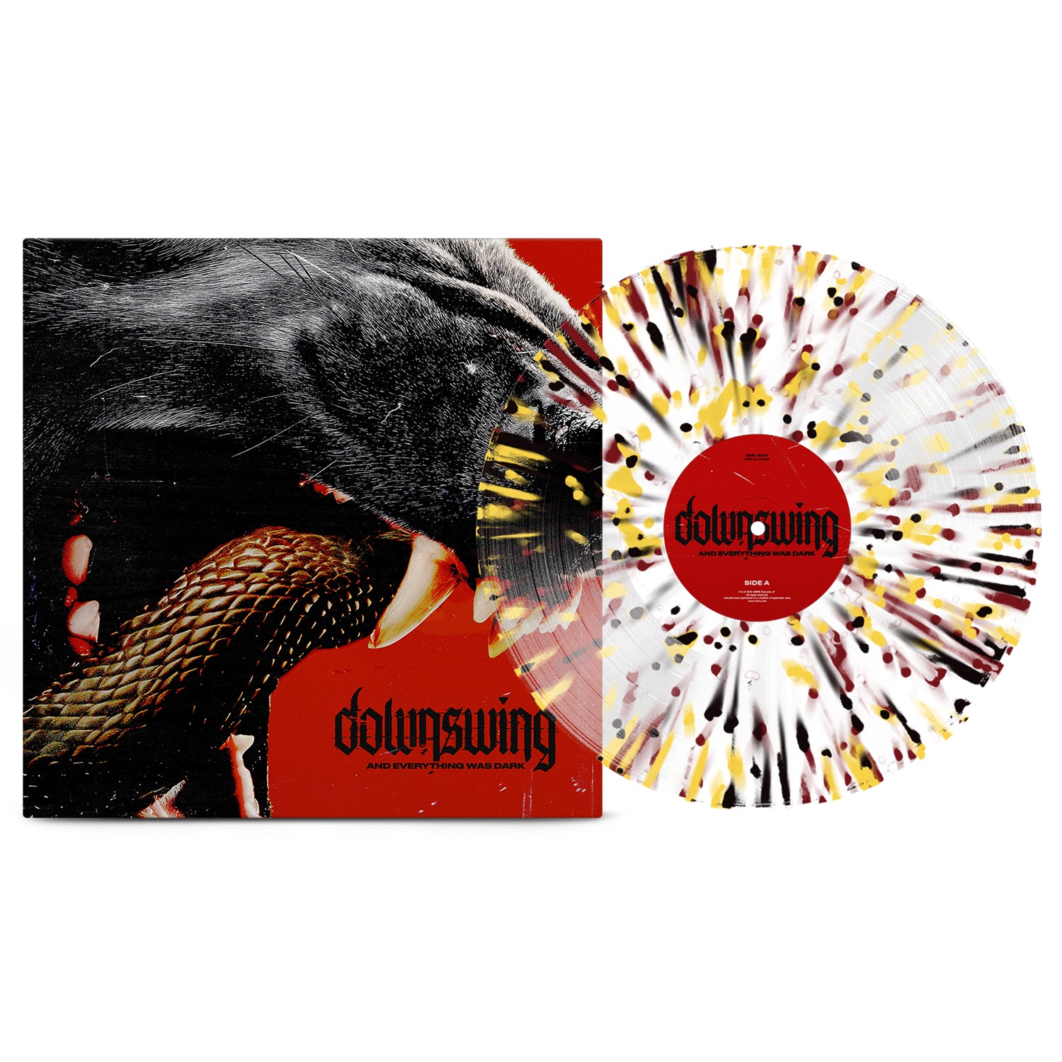 Downswing - And Everything Was Dark LP (3 Colour Splatter Vinyl)