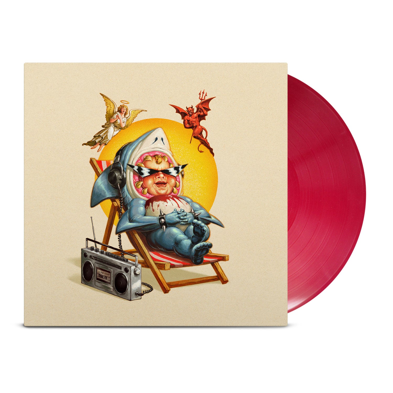Drain - ...Is Your Friend LP (Devil Red) - Band Webstore Exclusive