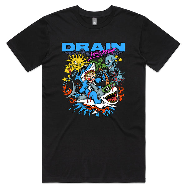 Drain - Living Proof T-Shirt (Black)