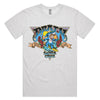 Drain - Surfin' Kewpie T-Shirt (White Marle)