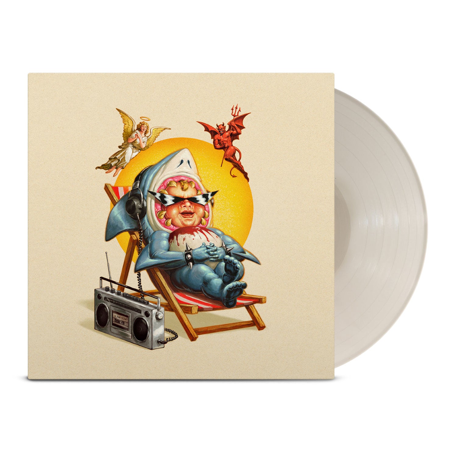 Drain - ...Is Your Friend LP (Opaque White) - Band Webstore Exclusive