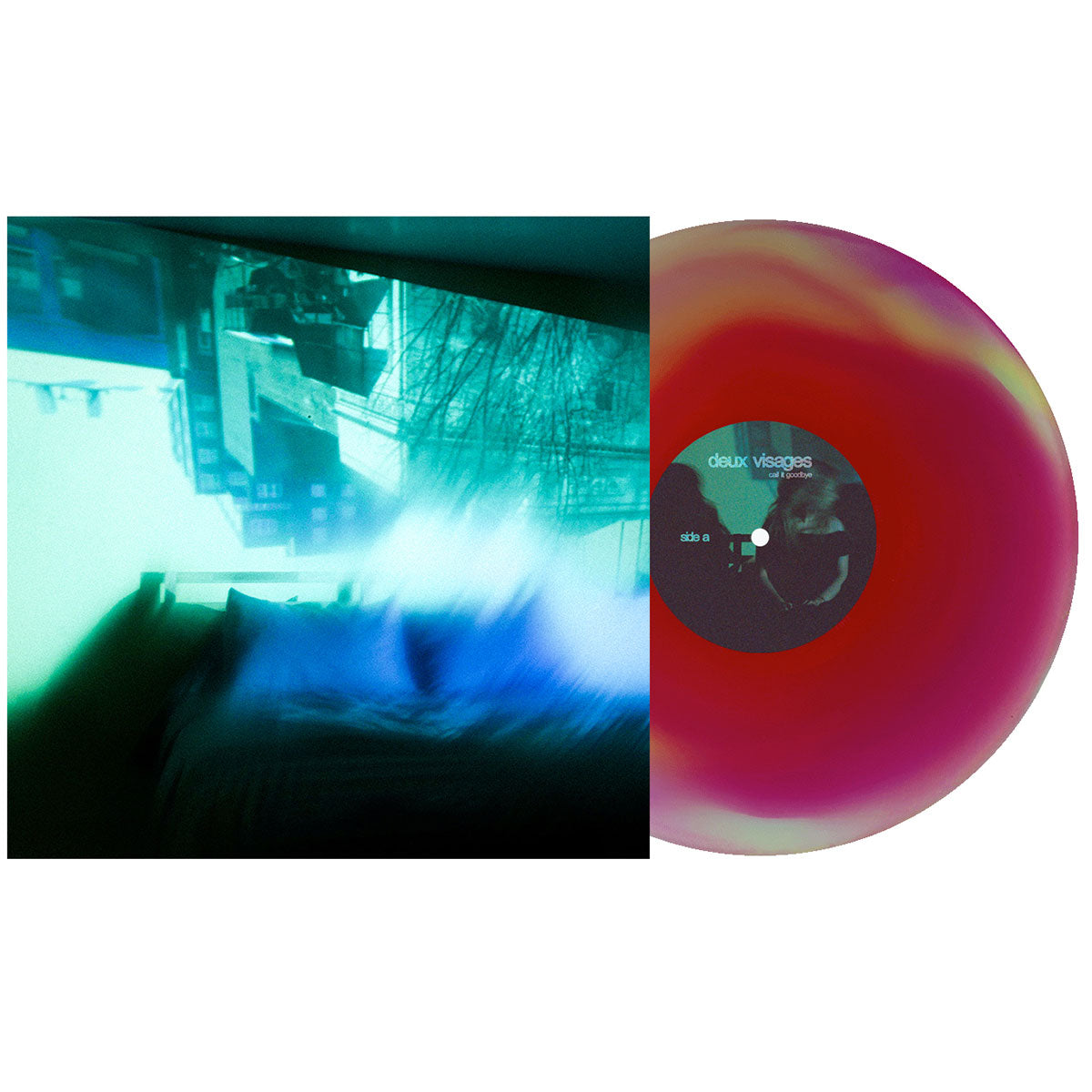 Deux Visages - Call It Goodbye LP (Purple / Electric Blue / Yellow Aside/Bside Vinyl)