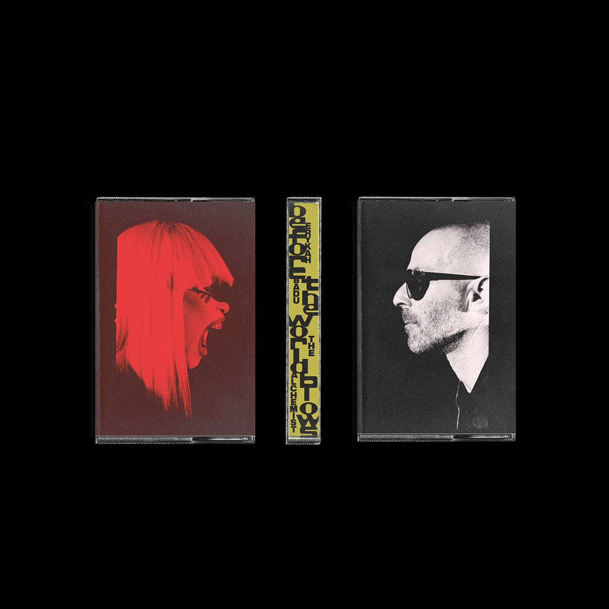 Erykah Badu &amp; The Alchemist - Before The World Blows: The Abi and Alan Experiment (Cassette) - Alchemist Art