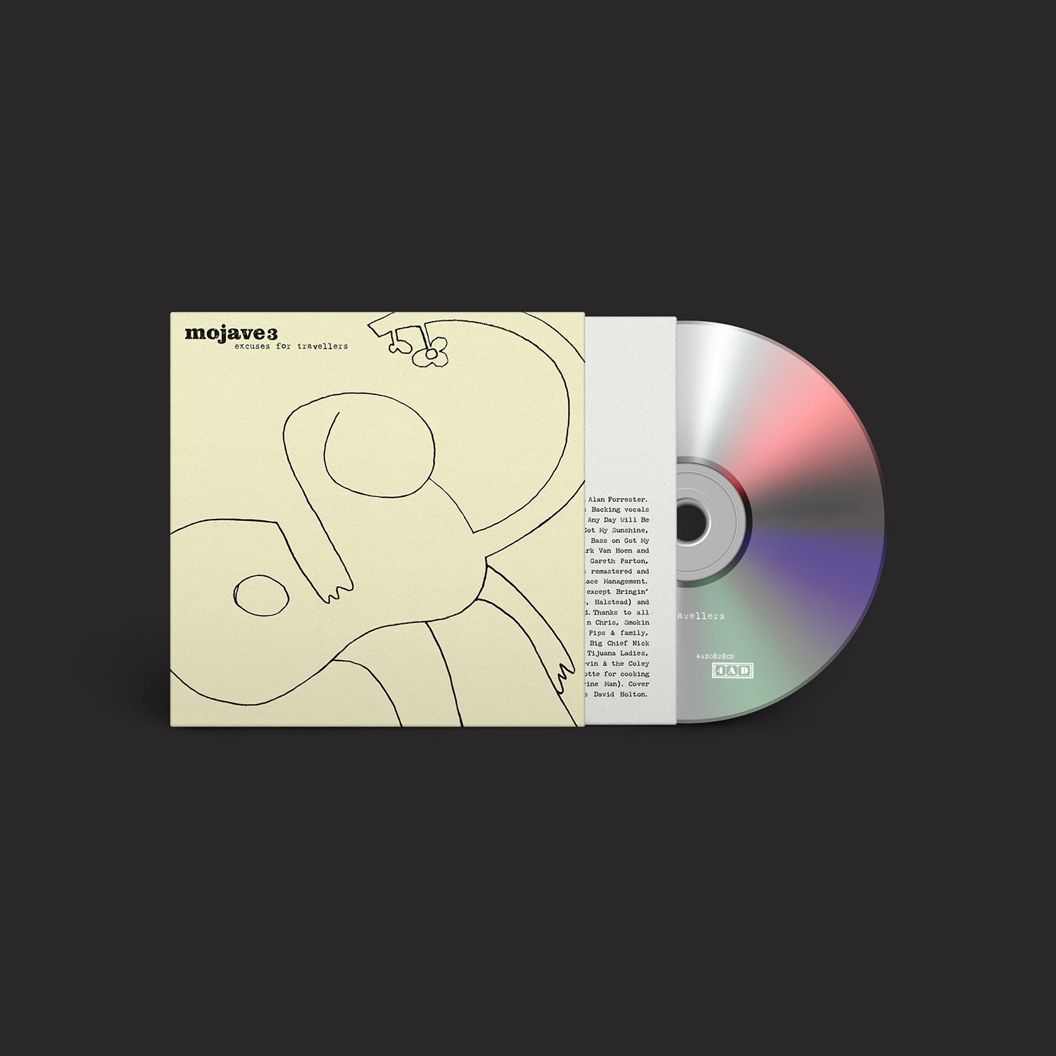 Mojave 3 - EXCUSES FOR TRAVELLERS CD