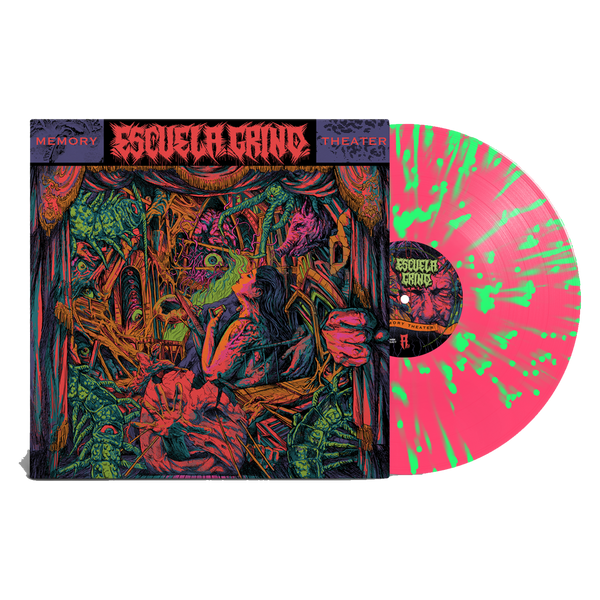 Escuela Grind - Memory Theater LP (Hot Pink Splatter Vinyl)