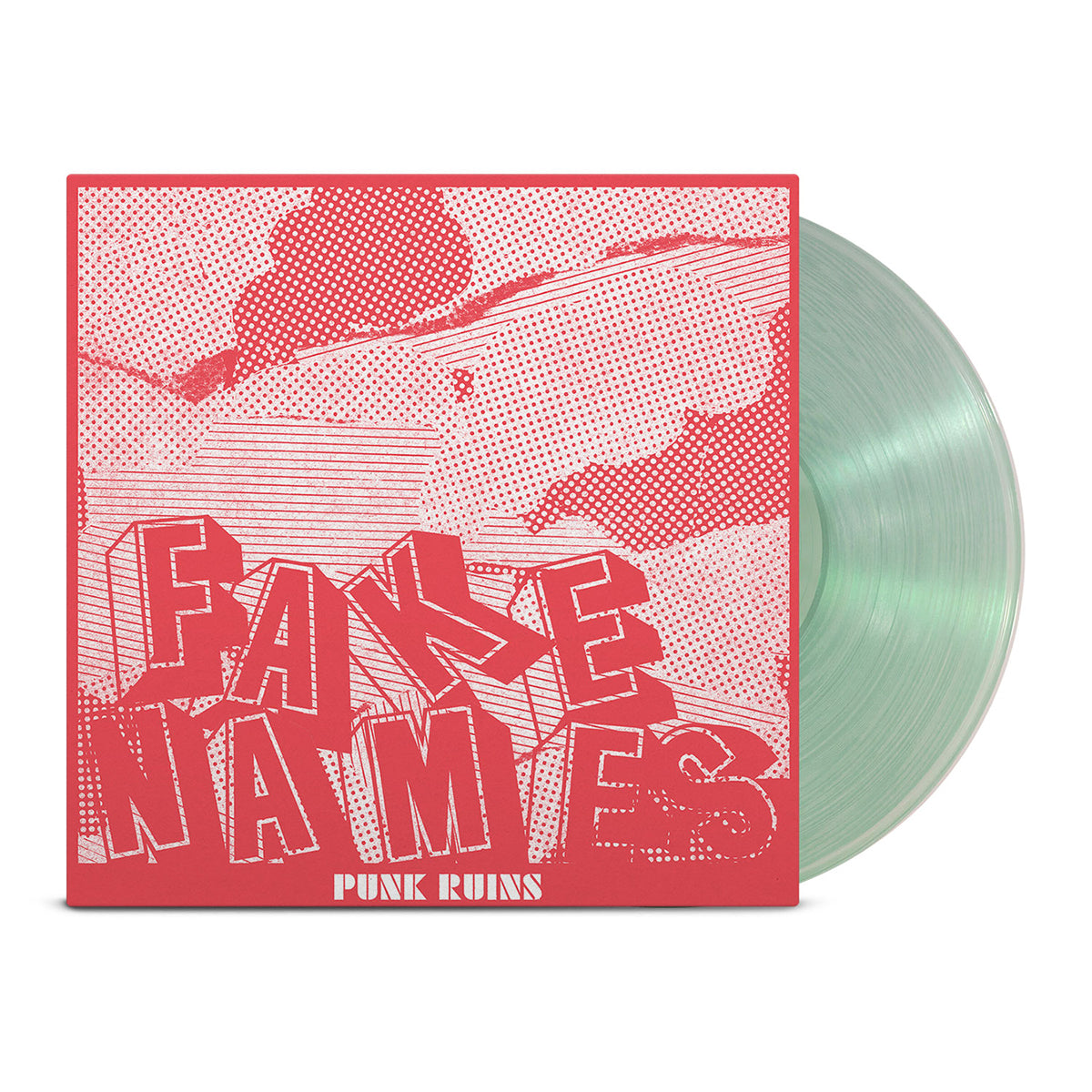 Fake Names - Punk Ruins LP (Coke Bottle Clear Vinyl)