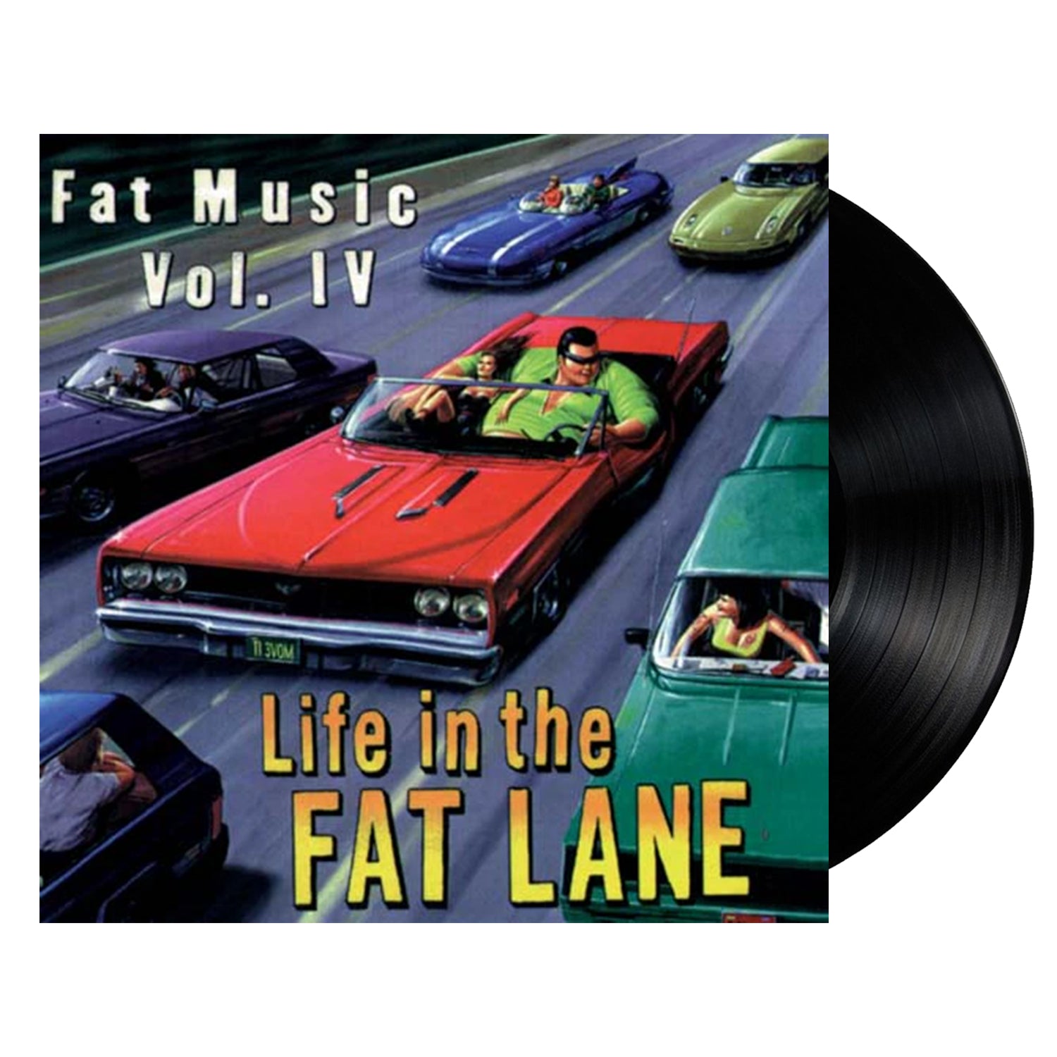 Various Artists - Life In The Fat Lane - Fat Music Vol. 4 LP (Black Vinyl)