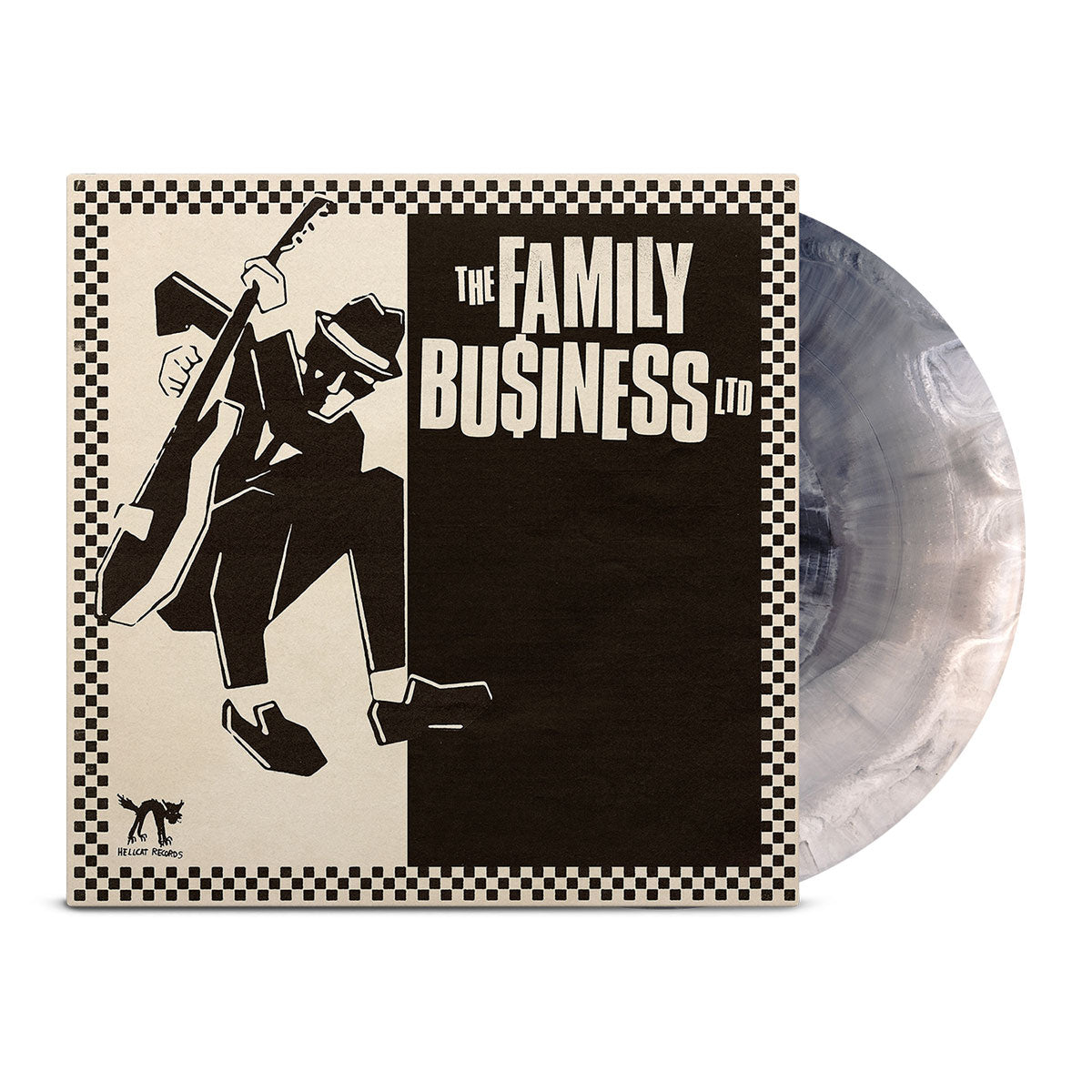 The Family Business LTD - The Family Business LTD LP (Black & White Splash Vinyl) - Hellcat Exclusive