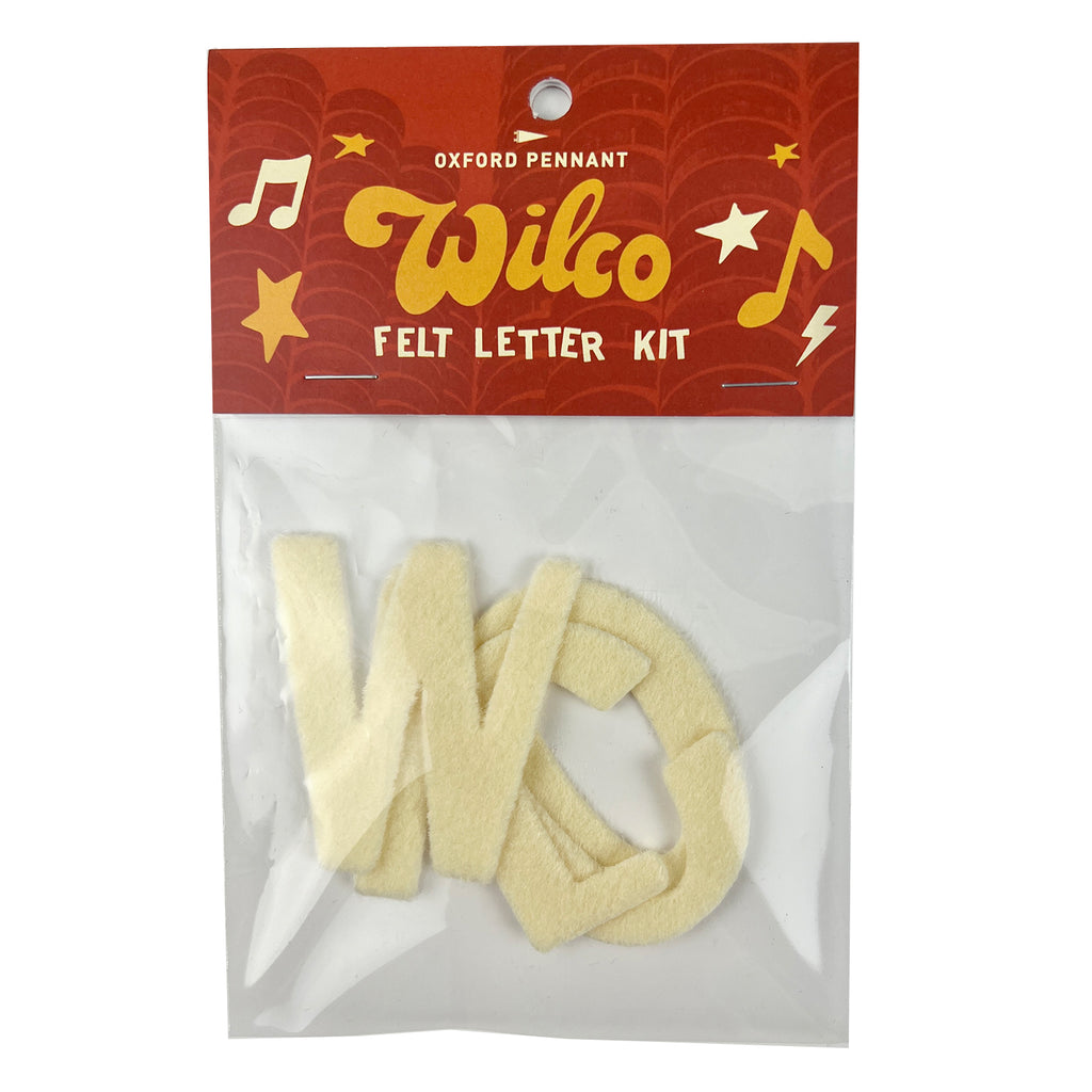 Wilco - Felt Letter Kit