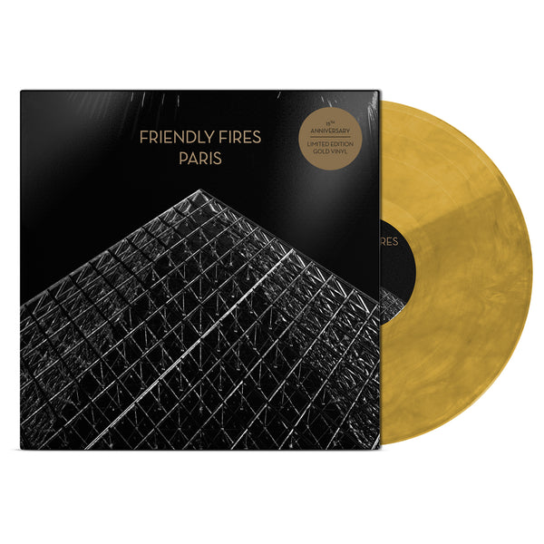 Friendly Fires - PARIS - 12" - 15th ANNIVERSARY EDITION LP (Gold Vinyl)